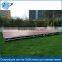 Wholesale quality portable fashion show stage with wooden platform