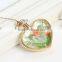 2016 New Arrival Nice Accessories Fashion Jewelry Real Dried Flower Jewelry Necklace