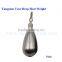 tungsten tear drop shot weight Type wholesale fishing weights tungsten