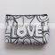 DIY Drawing Small Size Stylish Cheap Personalized Cosmetic Bag- Women's Bag
