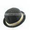 Gentlemen Black Fedora Cap Manual Colourful Straw Hats Dingxing Cheap Good Quality