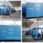 Low maintenance cost portable electric screw air compressor