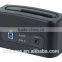 2.5 3.5 SATA HDD docking station ORICO 6618SUS USB e-SATA Hard Drive caddy HDD case Enclosure