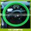 Custom silicone steering wheel covers , car steering wheel cover from factory