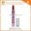 0.12Oz Red With Electroplating Pink Tube OEM Matte Lip Crayon Lipstick Shape