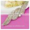 2014 fashion design crystal rhinestone belt for wedding dress guangzhou wholesales