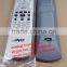 High Quality White+Gray DVD REMOTE CONTROL for SONY RM-D175 with 50 Mini Rubber Buttons