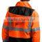 OEM Men's ANSI Class 3 Waterproof Parka Jacket 10000mm