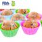 Silicone Baking Cups Cupcake Bakeware Liners Case Molds