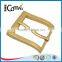 Uniform Pearl Gold Custom Metal Belt Buckle