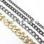 Gold Decorative Metal Chain For Handbag
