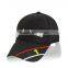 3D embroidered wholesale golf cap with metal buckle hats