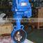 supply cheap ptfe seat wafer electric explosion-proof butterfly valve