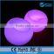 rgb color led furniture,stool chair, led round funny bar stools