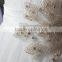 RSW912 Wholesale  Scoop Neckline Vintage Lace Wedding Dresses 2016 With Belt Bridal Ball Gown Wedding Gown
