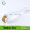 High quality medical grade titanium microneedle skin roller, derma roller
