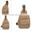  China made Durable thick washed men&women canvas waist bag