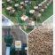 Homemade gas motor rice husk pellet machine/green grass pellet mill