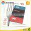 Custom Full Color Plastic PVC Card sticked on Paper Carrier