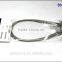 Fishing Wire Leader With Rolling Swivel And Interlock Snap 12"/60LBS
