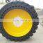 China grader tire 17.5-25 17.5x25 17.5r25 solid wheel loader tires michelin12 inch solid rubber tires