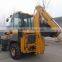 Agricultural 5ton 50HP 4x4 compact tractor with loader and backhoe