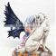 2015 chinese factory custom made handmade carved hot new products new souvenir products resin fairies and angels statue