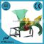 2.2kw or 5hp 800kg/h feed processing small silage chopper