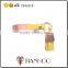 Colorful Leather Fringe Keychain Purse Charm Twister Tassel Key Holder