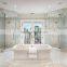 Oriental glossy surface natural stone high supply ability jade white marble tile