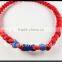 new products 3 ropes weave titanium nylon sports necklaces for kids
