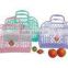 PE plastic basket with handle/Storage Basket/food basket