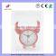 promotion clock with oxhorn design cute mini