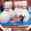 2017 best popular inflatable bowling set,inflatable bowling with zorb