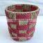 Round Sea Grass Storage Basket