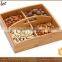 Bamboo Food Serving Storage Tray