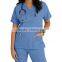 Polycotton Unisex Stylish Medical Scrubs Nursing Uniform