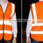 Reflective customized life jacket safety vest for fishing