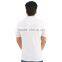 Fashion Men's Bulk White Plain Stand Neck T-shirt Shirt for Men Polo