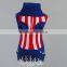 latest wholesale UK flag Britain nice sweatshirt knit sweater for dogs