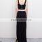 Latest designs pictures lady maxi skirts with crop tops