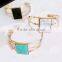 zm35144a latest bangle designs simple fashion women gold plated bracelet