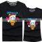 Custom 100% Cotton Family T Shirt Parentage Clothes Wholesale