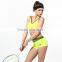 2015 latest woman seamless sport Bra & Brief Sets