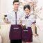 Custom Summer Korean Style Short Sleeve Waitress Uniforms for Western Restaurant Wholesale