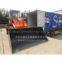 Wheel loader ZL20F with log grapple/grass caught