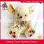 45cm love teddy bear toys, white plush teddy bear with love