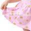 Kids Top and Dress Gold Polka Pink Skirt
