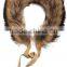 YR925 Creative Style Natural Raccoon Fur Scarf Real Animal Fur Collar/Shawl
