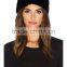YR297 Fashion Accessory Customize Winter Rex Rabbit Fur Beanie with Pom pom